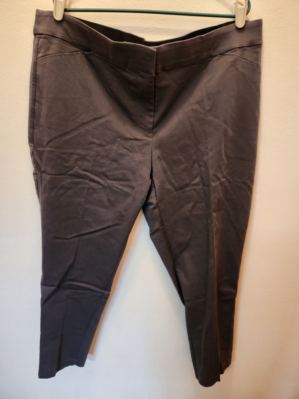 EVRI Gray Ankle Pants Size 20W